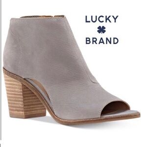 Lucky Brand LK-Kasima Leather Ankle Booties
